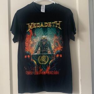 Megadeth New World Order 2017 Tour Shirt